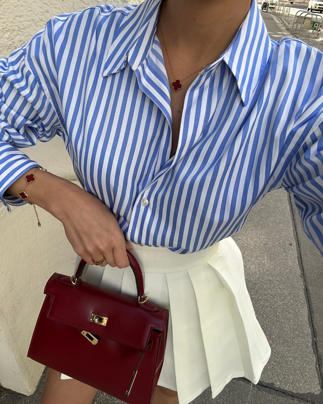 AMELIA – SAC MINI BORDEAUX ÉLÉGANT