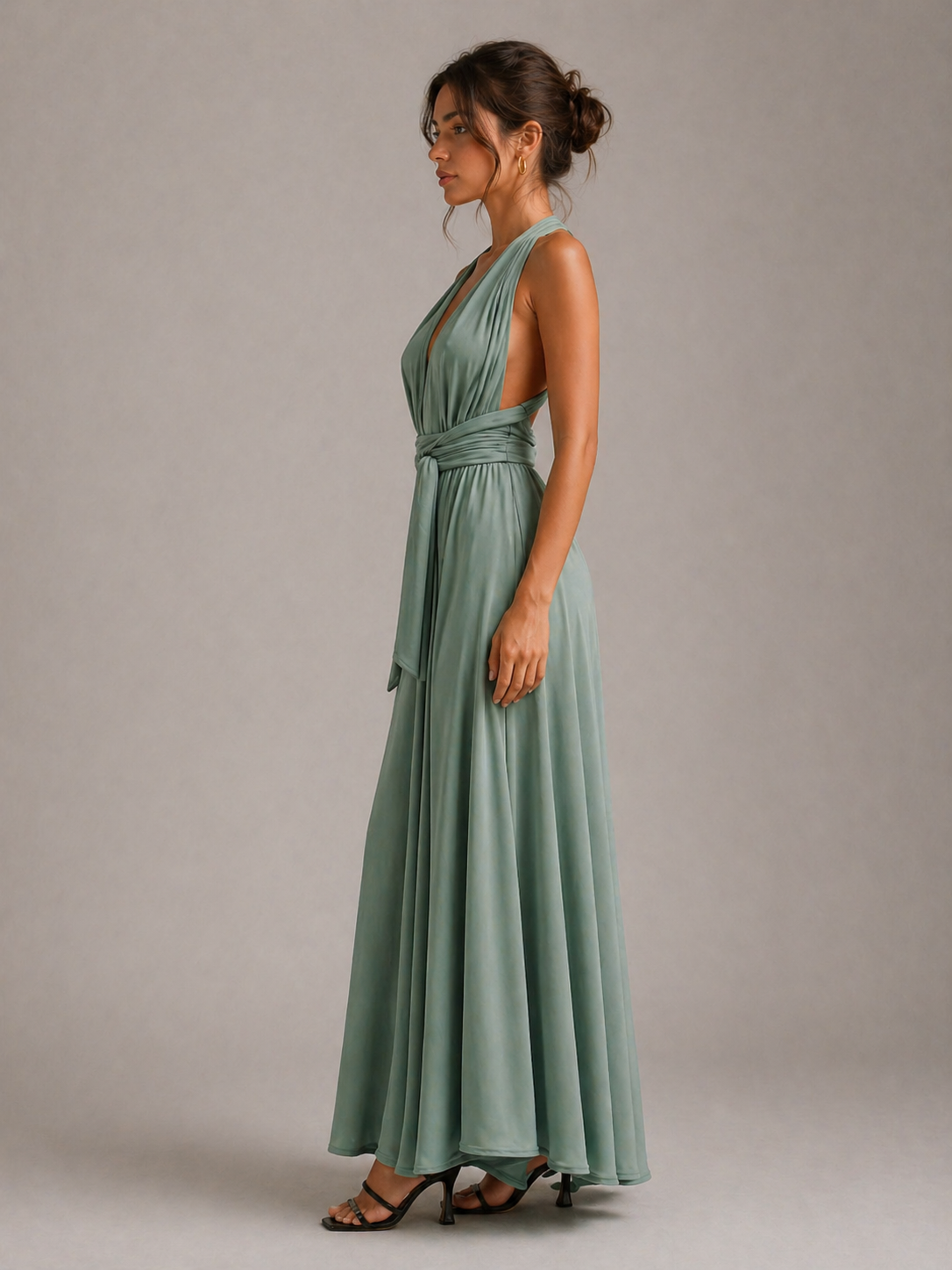 CLÉA – ROBE LONGUE MULTI-POSITIONS