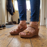 Fleur – Sandales compensées confort