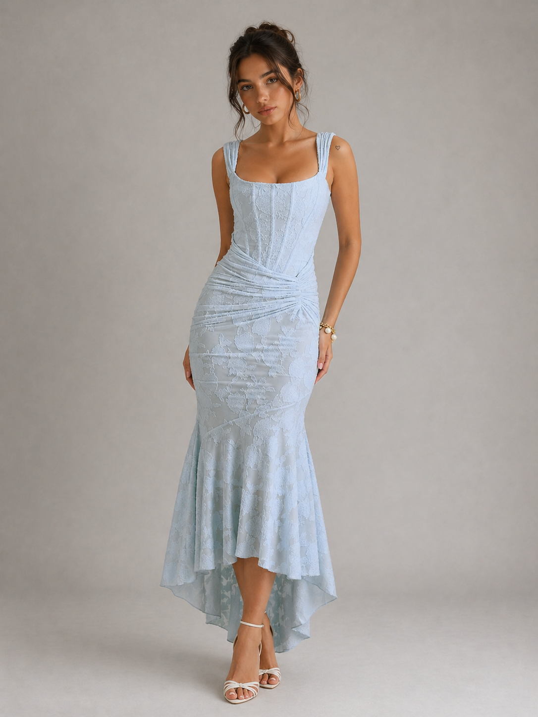 AURÉLIA - ROBE LONGUE ROMANTIQUE EN DENTELLE