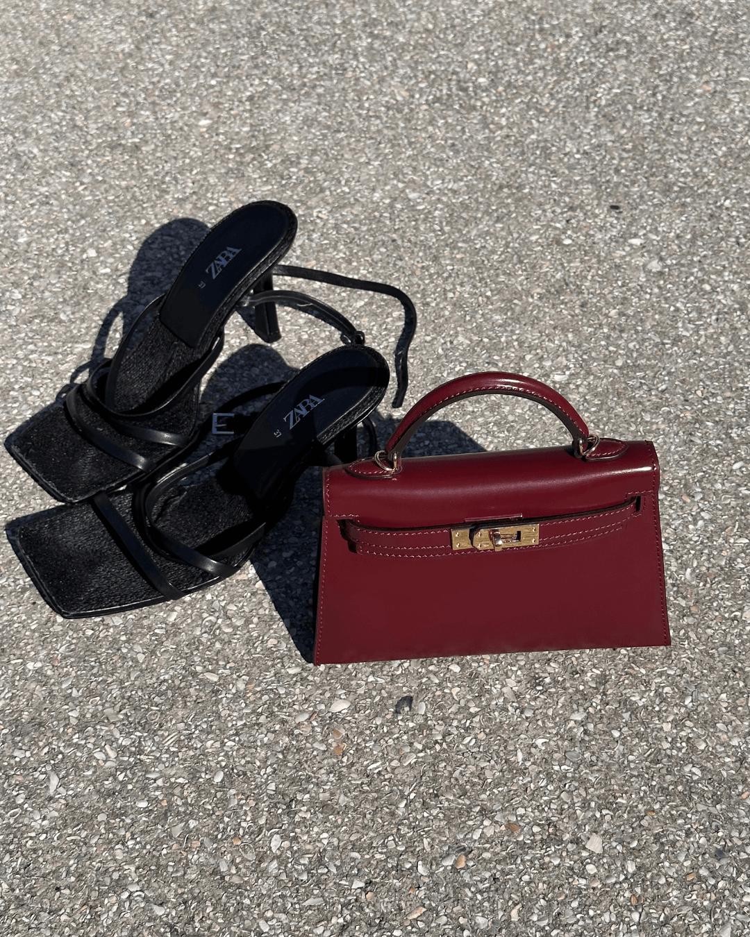 AMELIA – SAC MINI BORDEAUX ÉLÉGANT