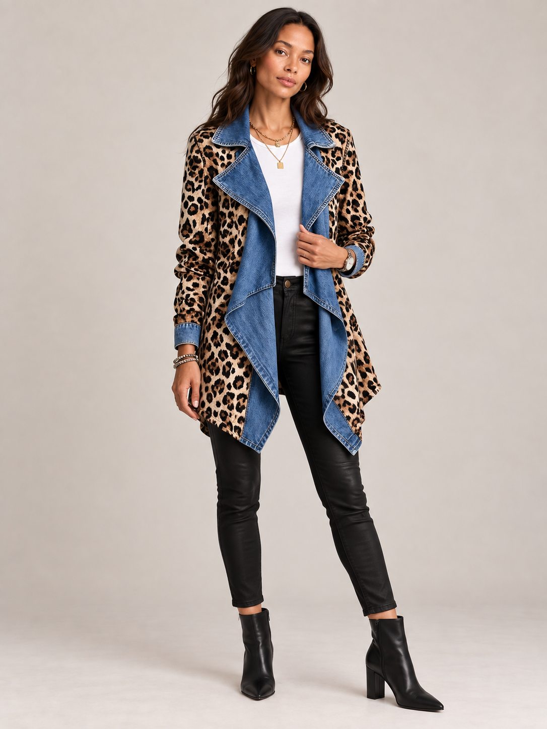 Adèle™ | Veste léopard