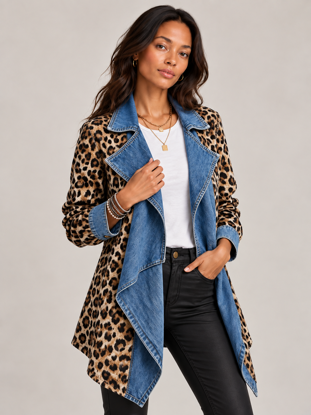 Adèle™ | Veste léopard