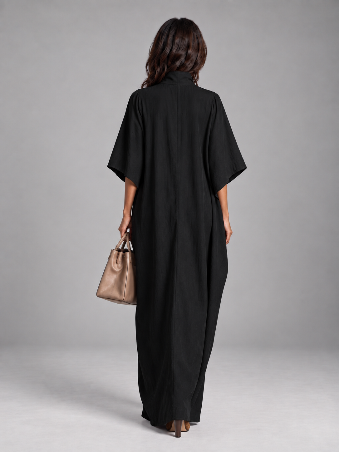 Noémie™ | Robe longue fluide minimaliste