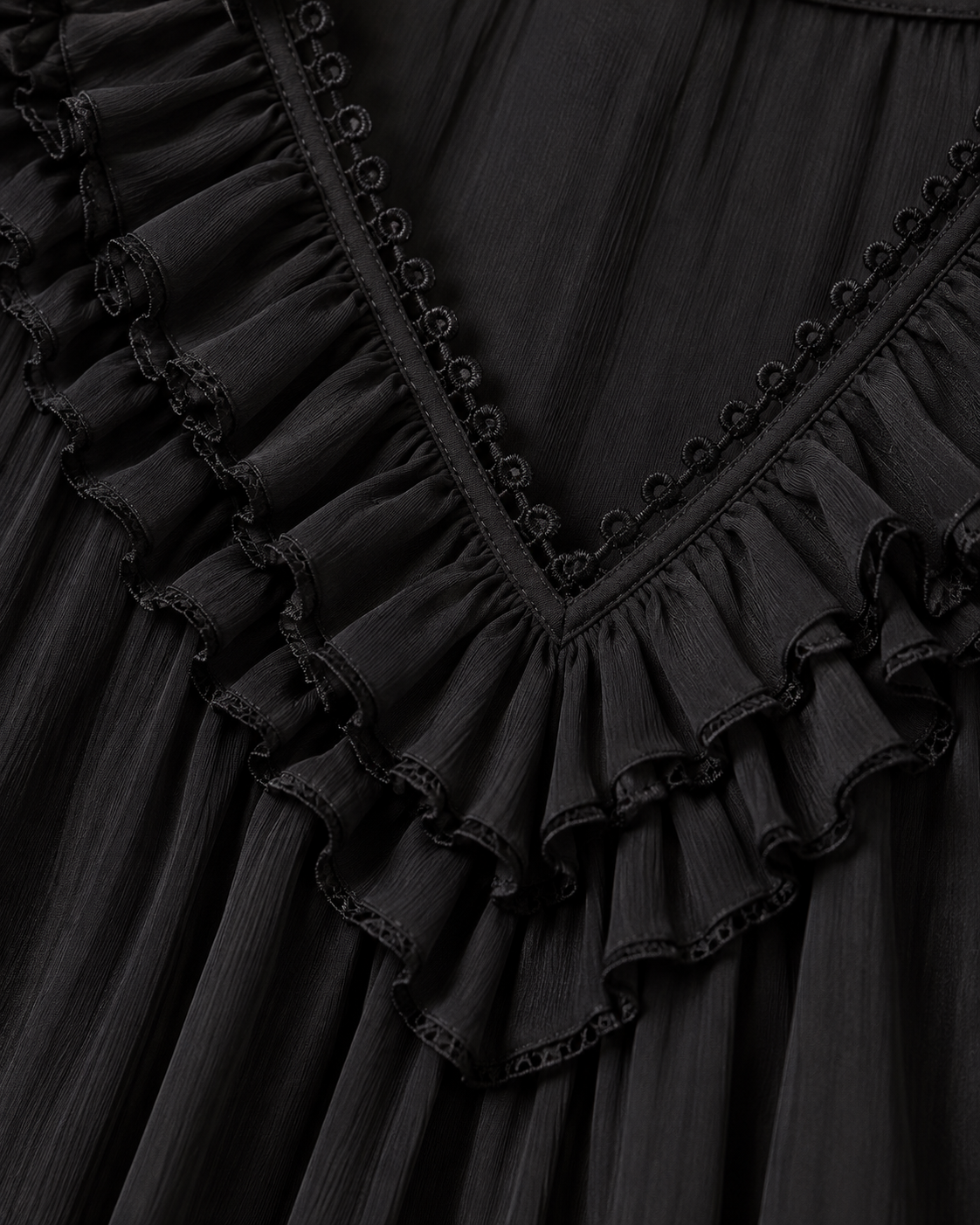 Solène™ | Robe fluide à volants