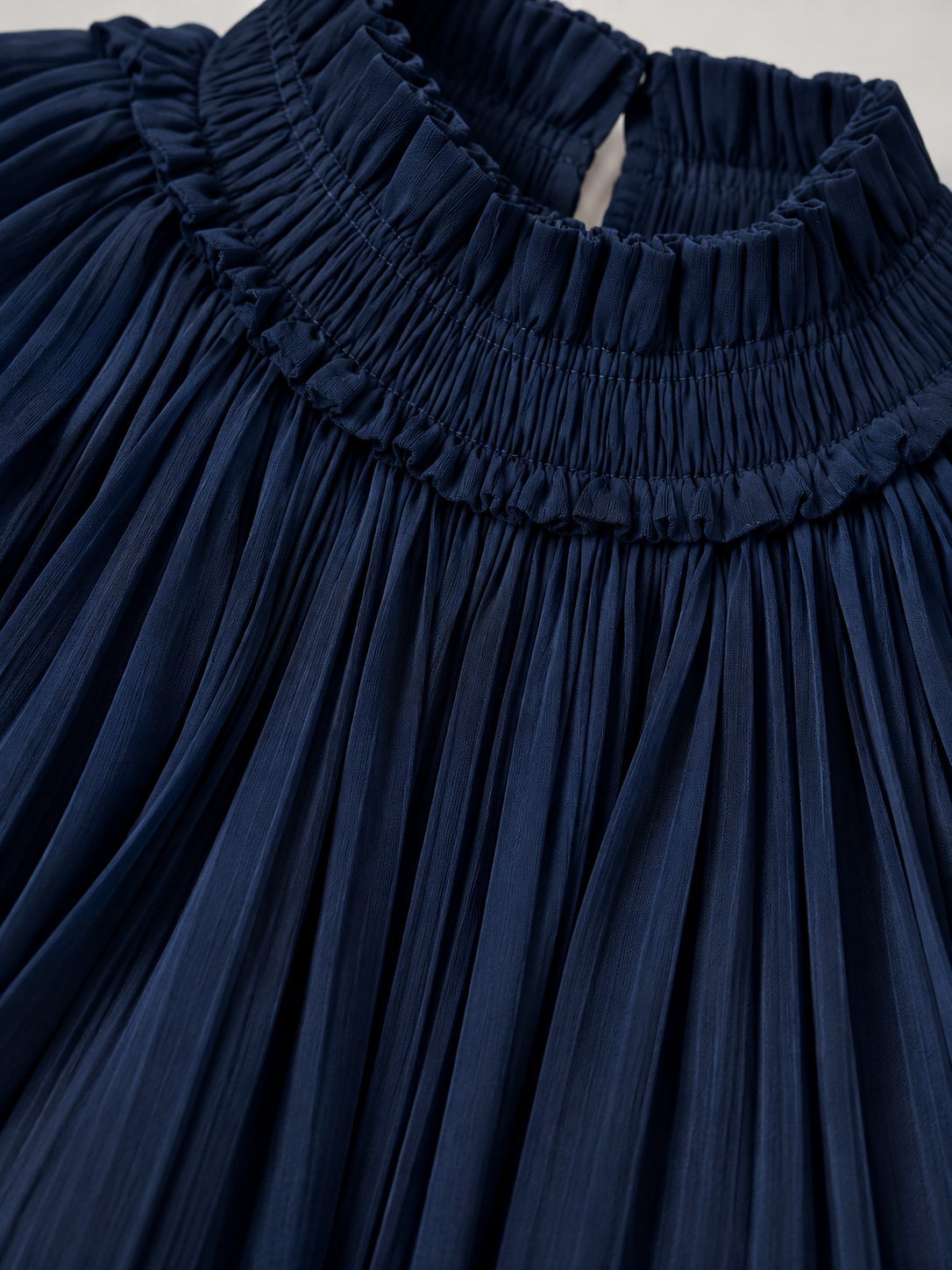 Camille™ | Robe Courte en Mousseline à Jupe Ballon