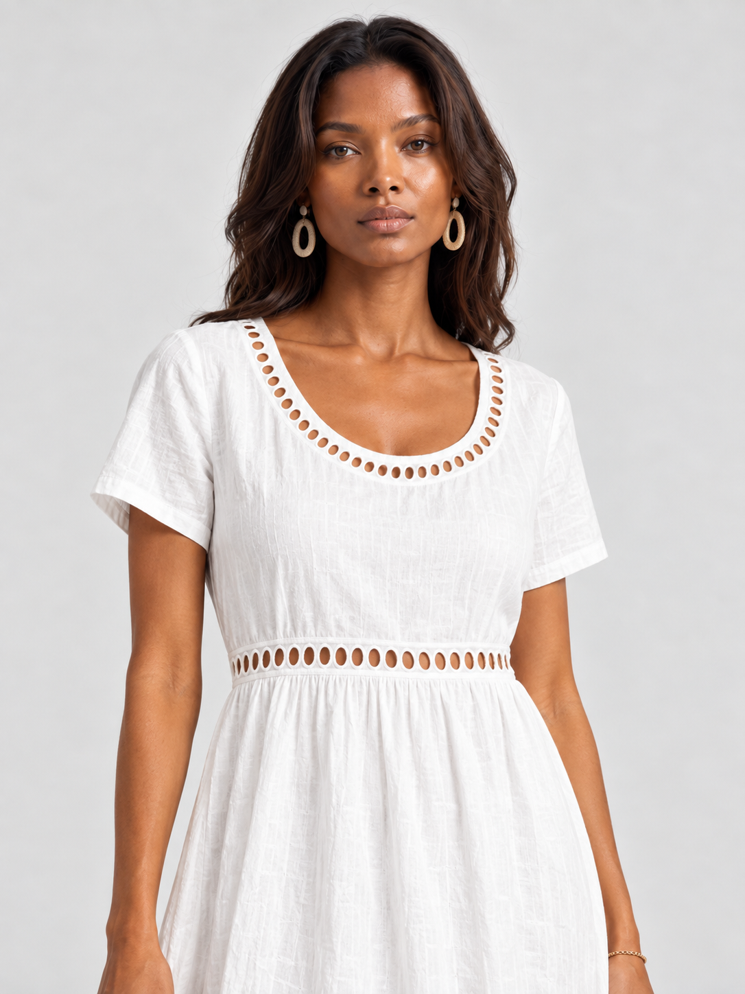 Mireille™ | Robe longue en coton