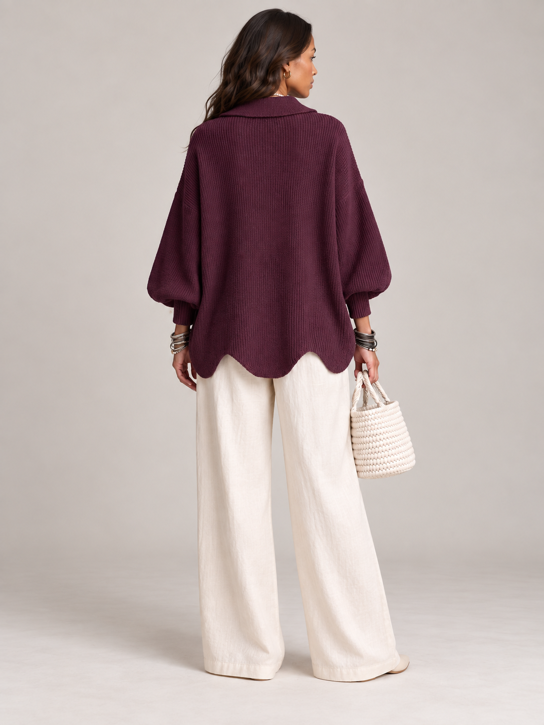 Clémence™ | Cardigan oversize élégant
