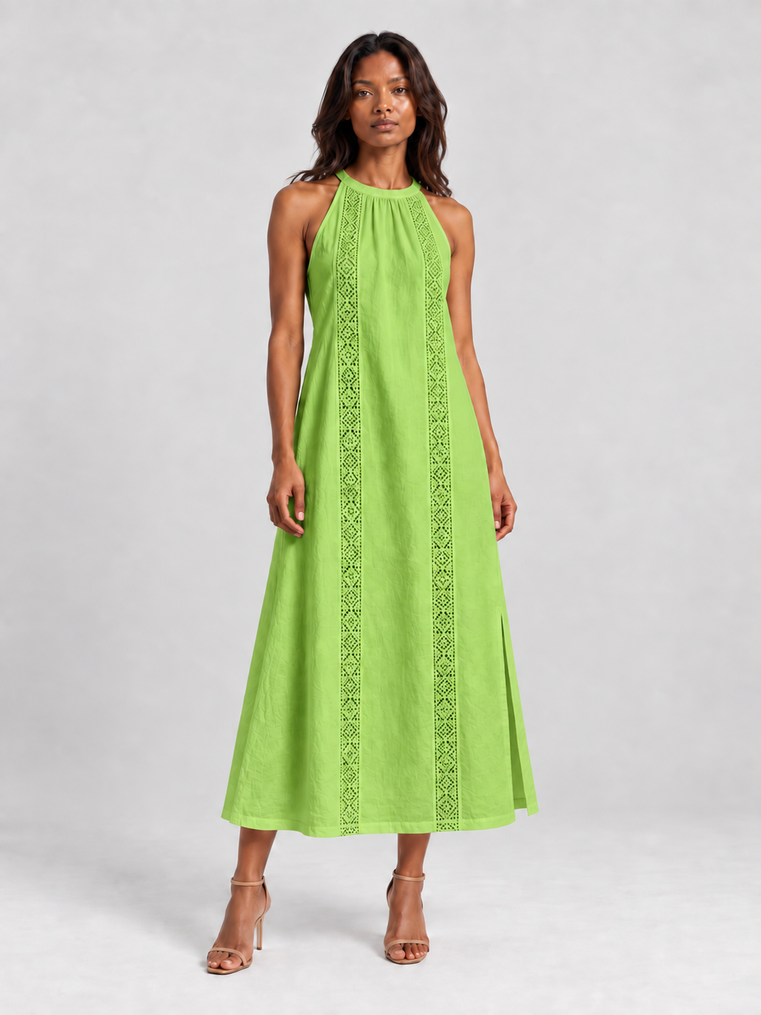 Pure Élégance | Robe Longue Sans Manches
