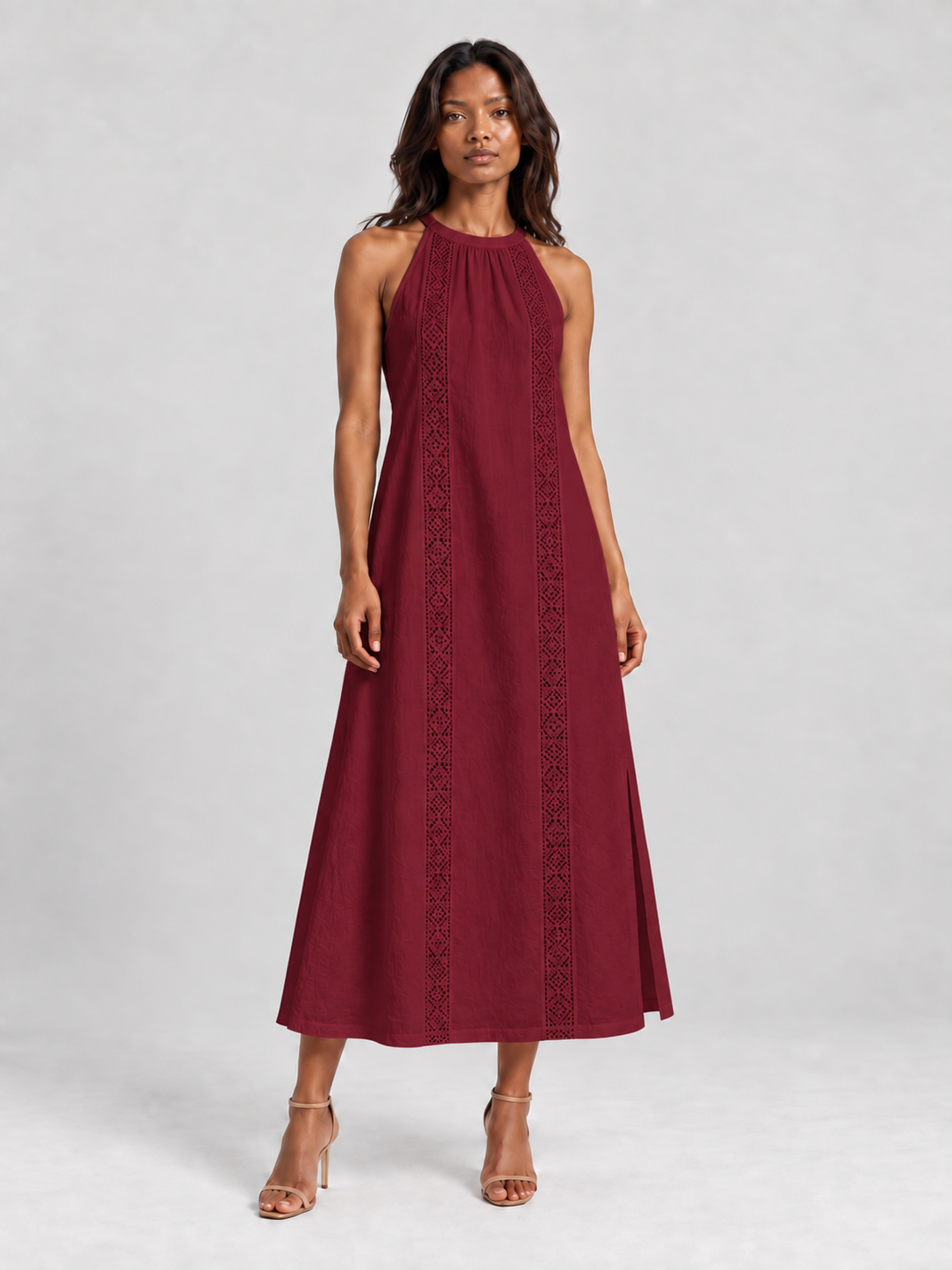 Pure Élégance | Robe Longue Sans Manches