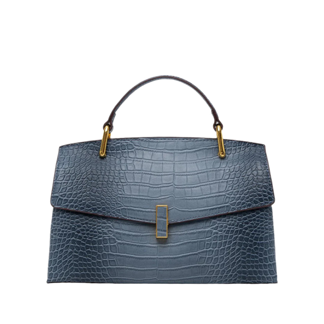 ÉLO – SAC STRUCTURÉ EFFET CROCO AVEC BANDOULIÈRE