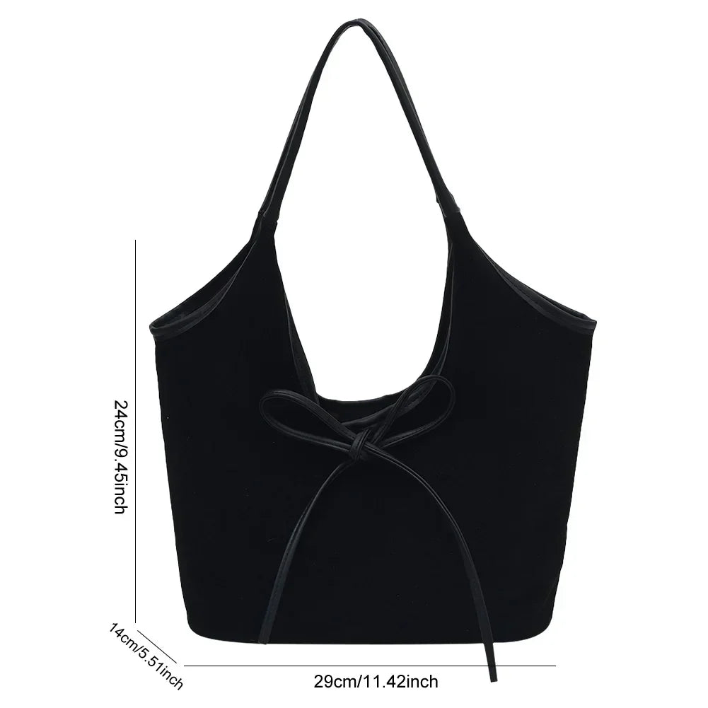 HÉLÈNE – SAC ÉLÉGANT AVEC NŒUD ET TEXTURES VEGAN