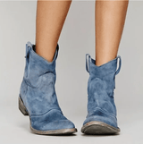 Élise™ | Bottines en daim à talon stable