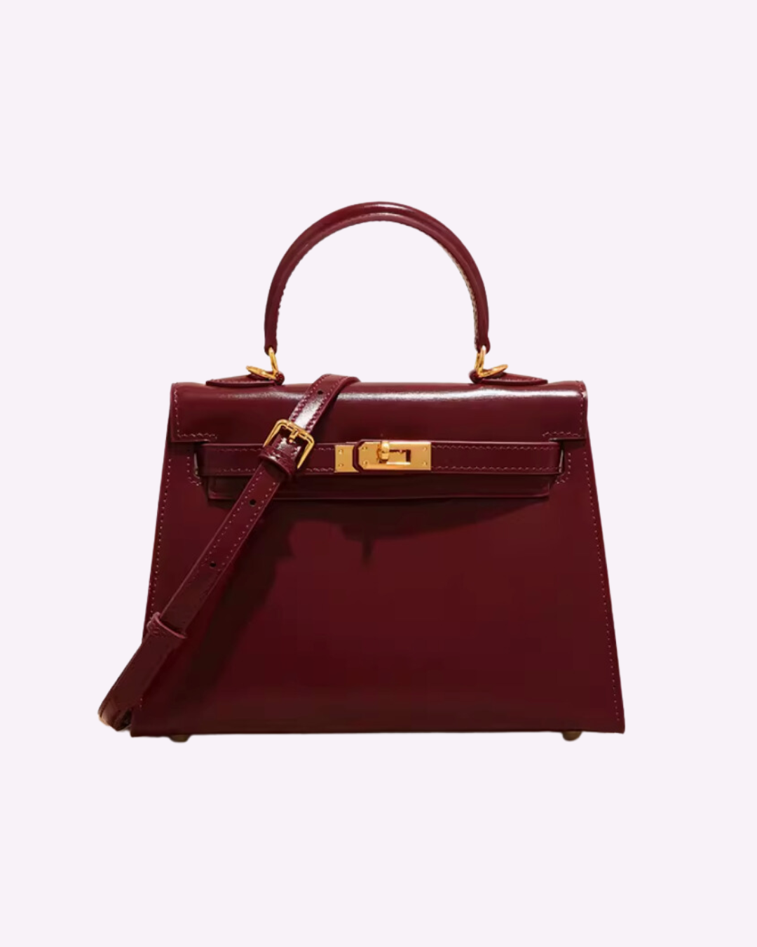 AMELIA – SAC MINI BORDEAUX ÉLÉGANT