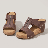 Ariane – Sandales orthopédiques zippées