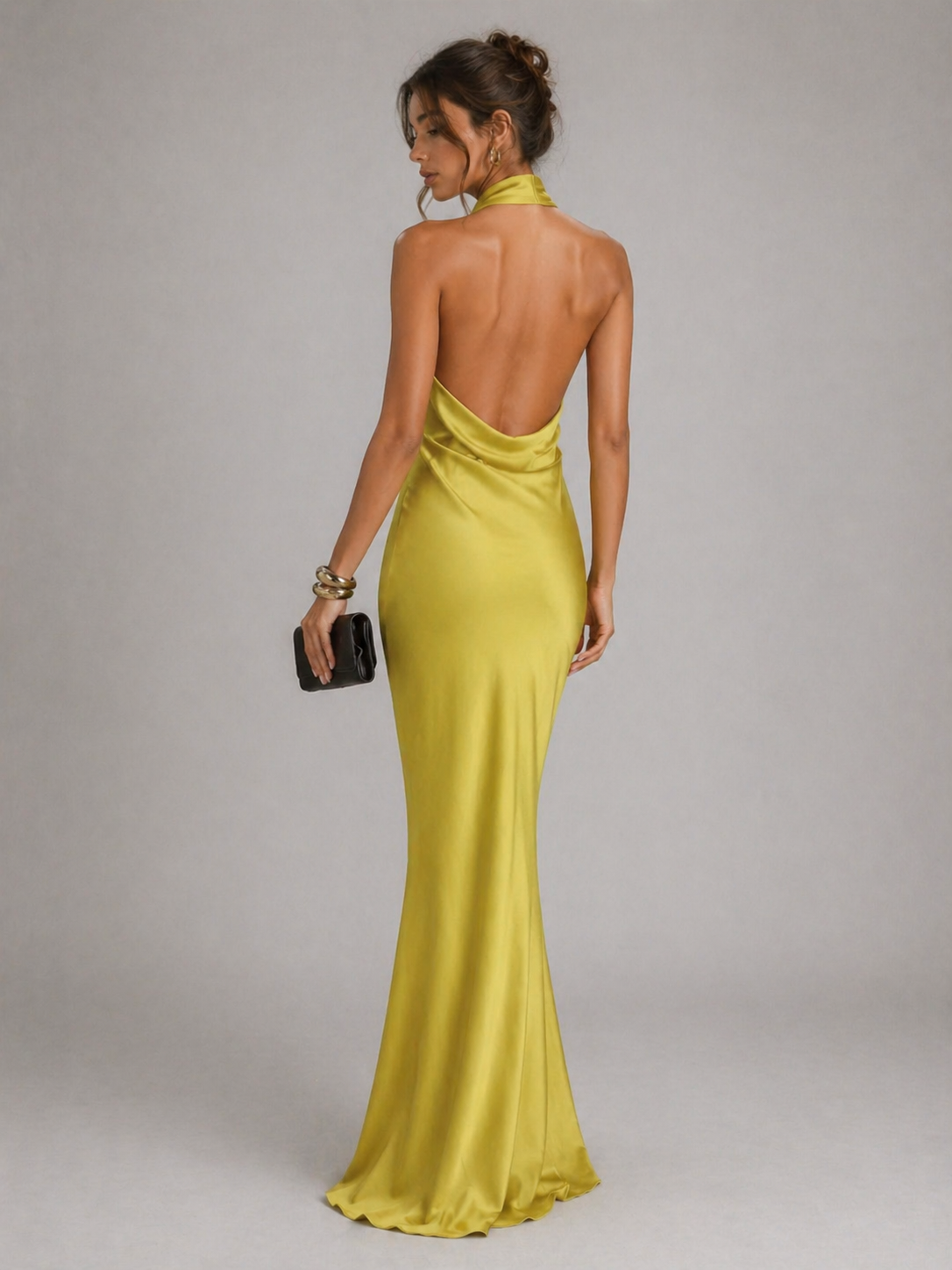 AMARÉ – ROBE SATINÉE SUNSET
