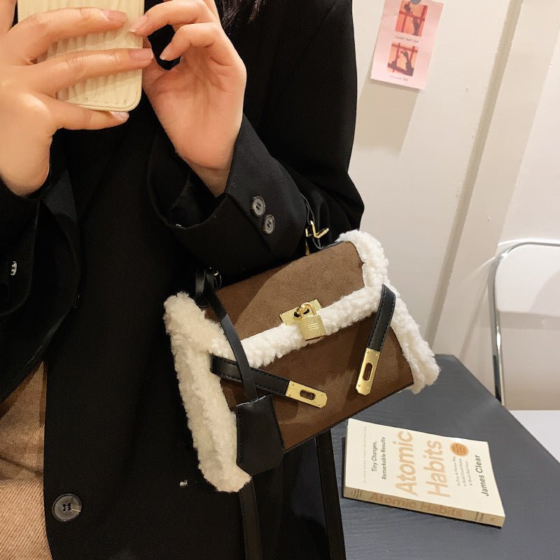 KOVA – SAC COMFY FOURRÉ MARRON ÉLÉGANT