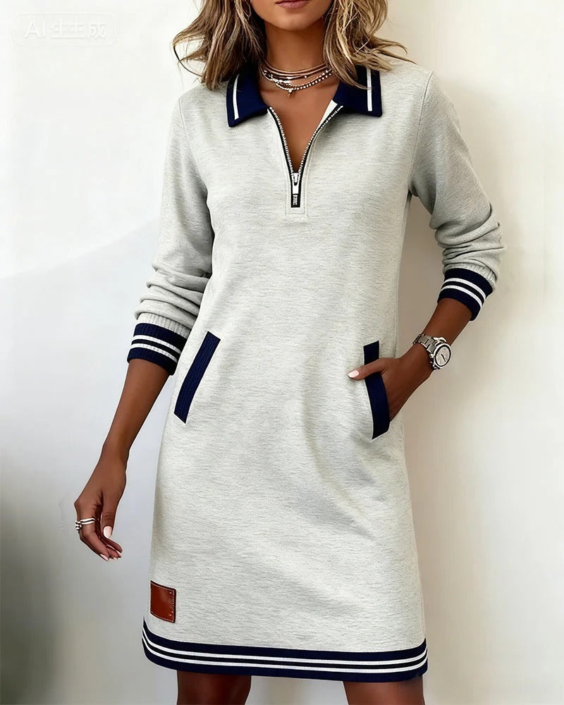 Séverine™ | Robe à manches longues