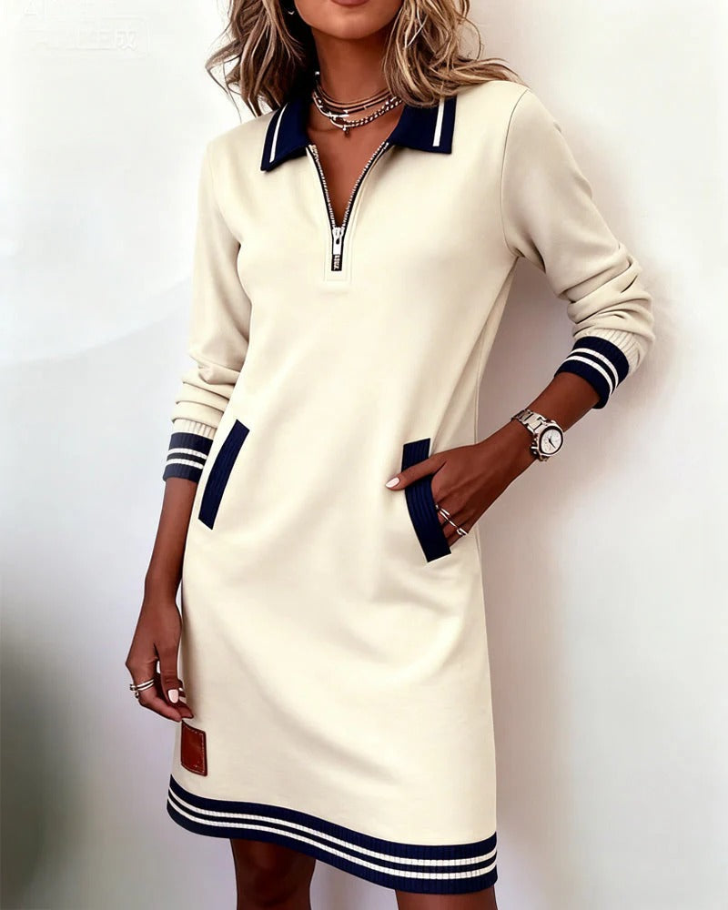 Séverine™ | Robe à manches longues
