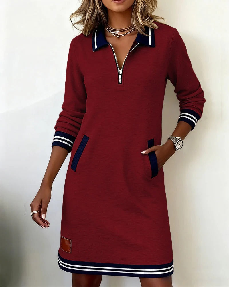 Séverine™ | Robe à manches longues