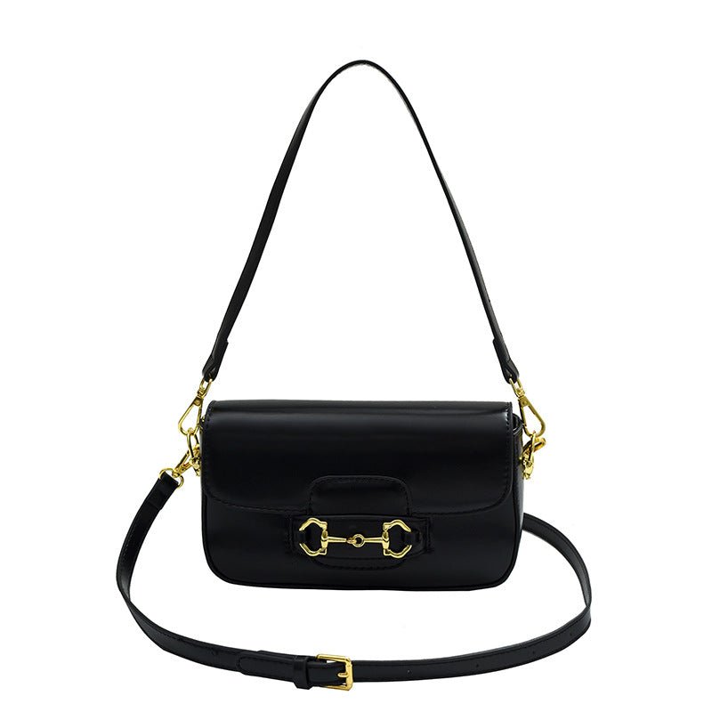LINA – SAC BANDOULIÈRE ÉLÉGANT À DÉTAIL DORÉ