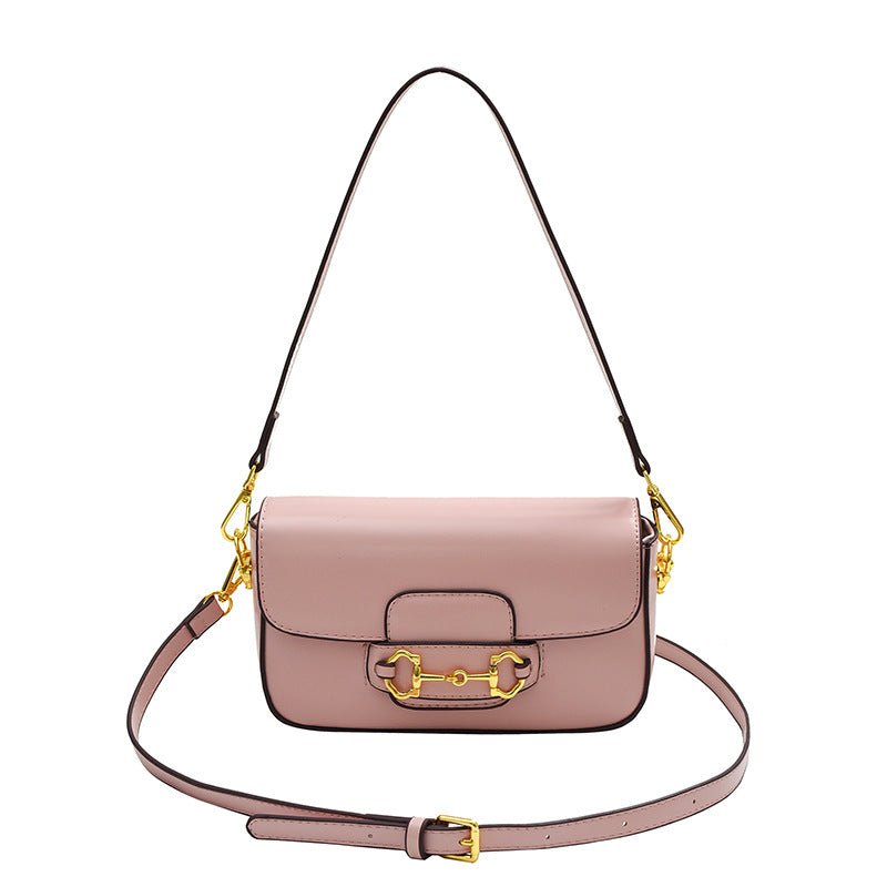 LINA – SAC BANDOULIÈRE ÉLÉGANT À DÉTAIL DORÉ