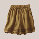 Rachel – Short ample en lin