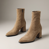 Sidonie – Bottines en daim véritable