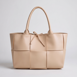 Agathe – Cabas en cuir avec nœud