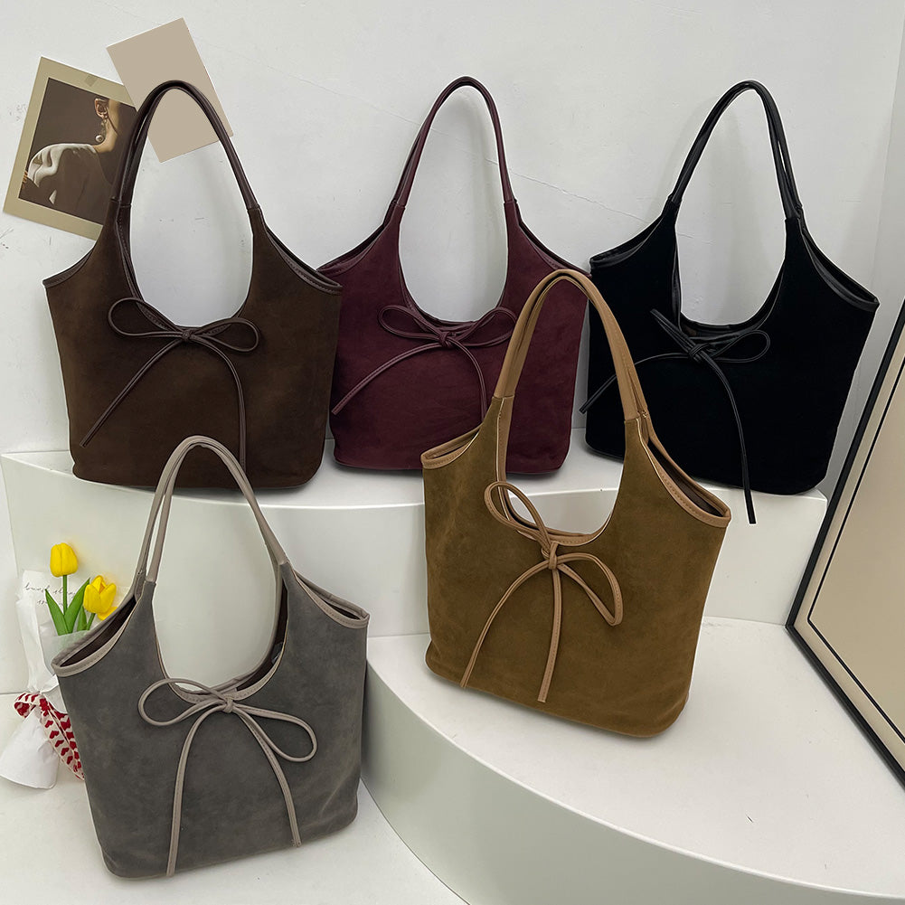 HÉLÈNE – SAC ÉLÉGANT AVEC NŒUD ET TEXTURES VEGAN