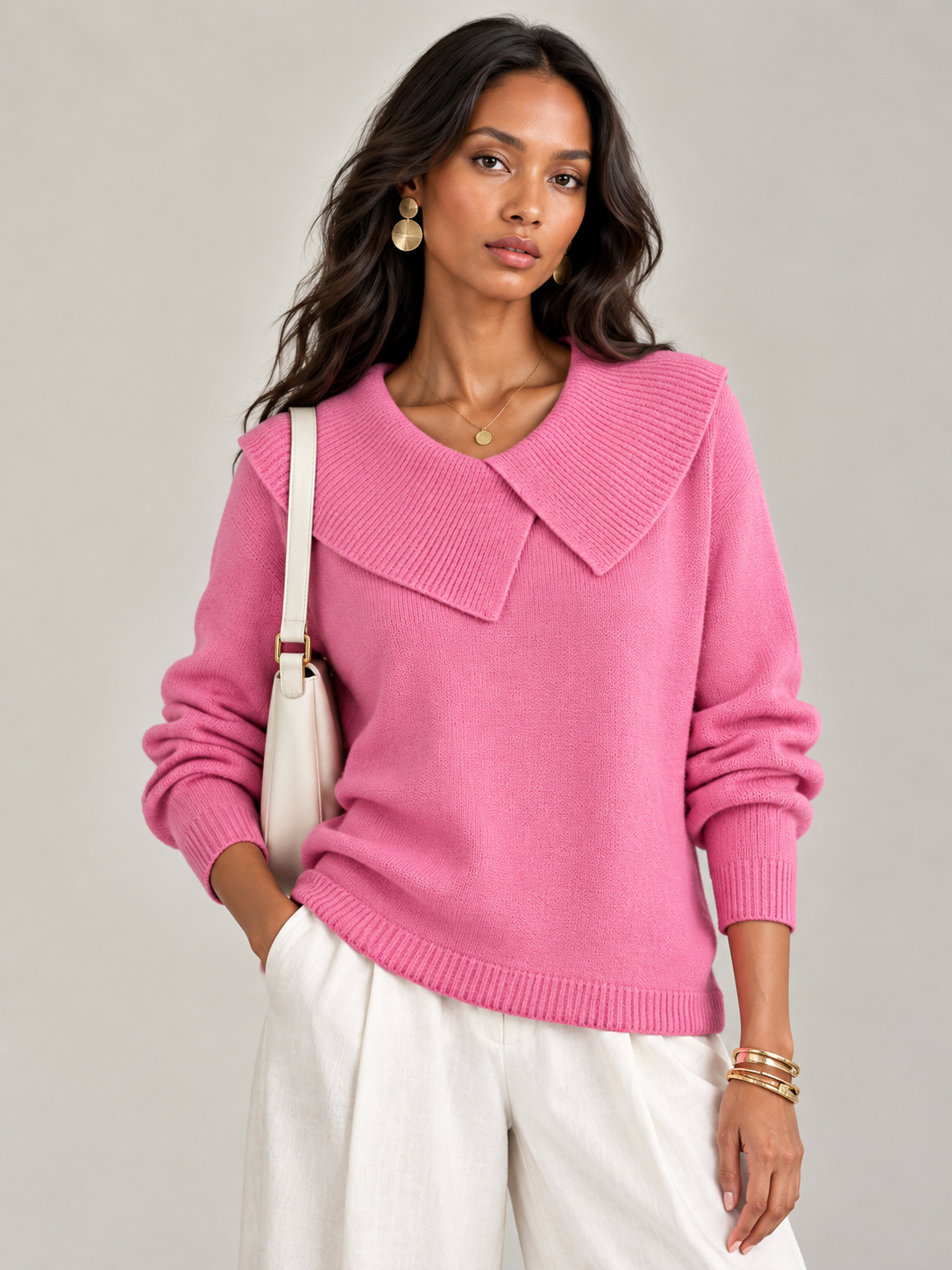 Solange™ | Pull élégant à col roulé