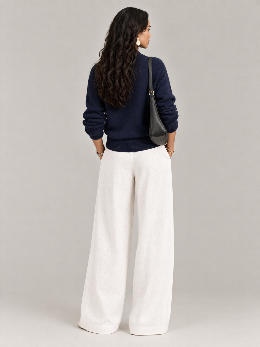 Séverine™ | Pull élégant à col V