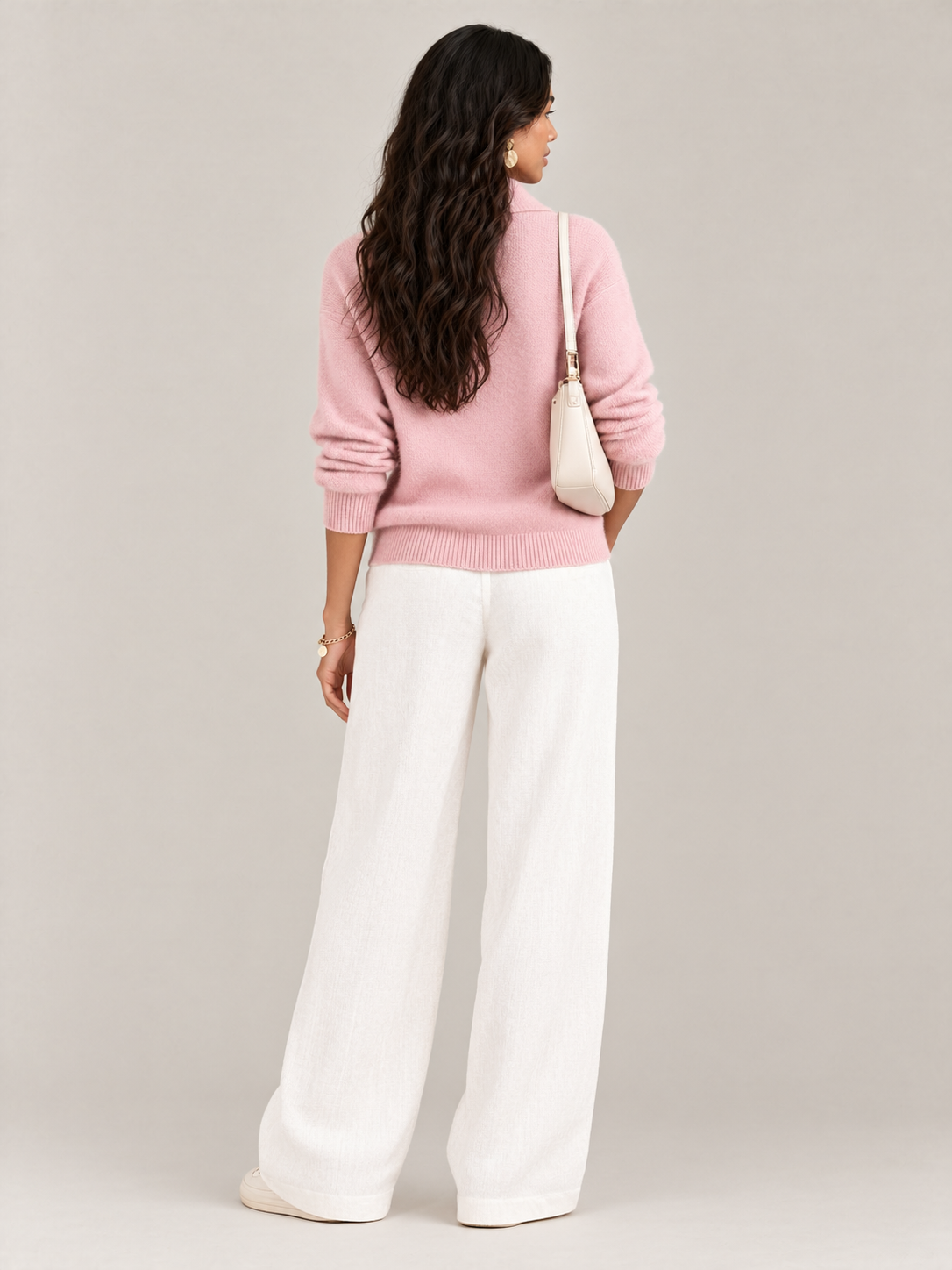 Séverine™ | Pull élégant à col V