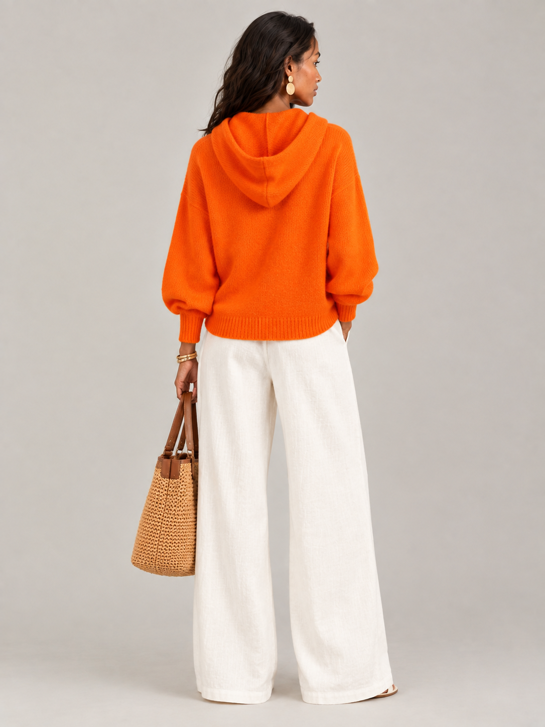 Bérénice™ | Veste en maille avec capuche et boutons
