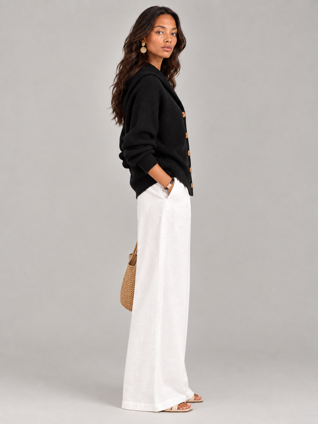 Rosalie™ | Veste en tricot avec capuche