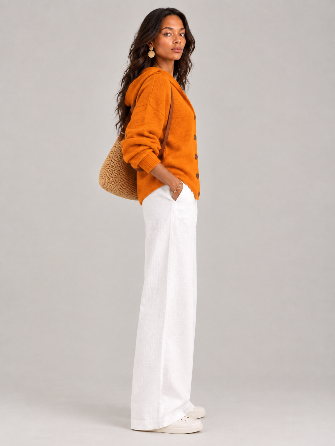 Rosalie™ | Veste en tricot avec capuche