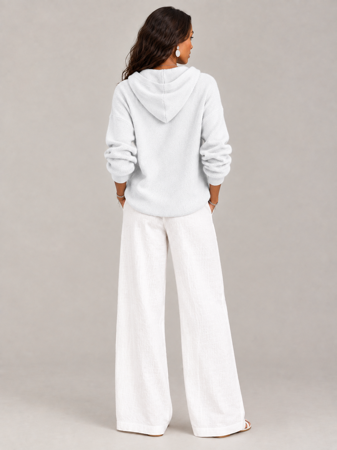 Rosalie™ | Veste en tricot avec capuche