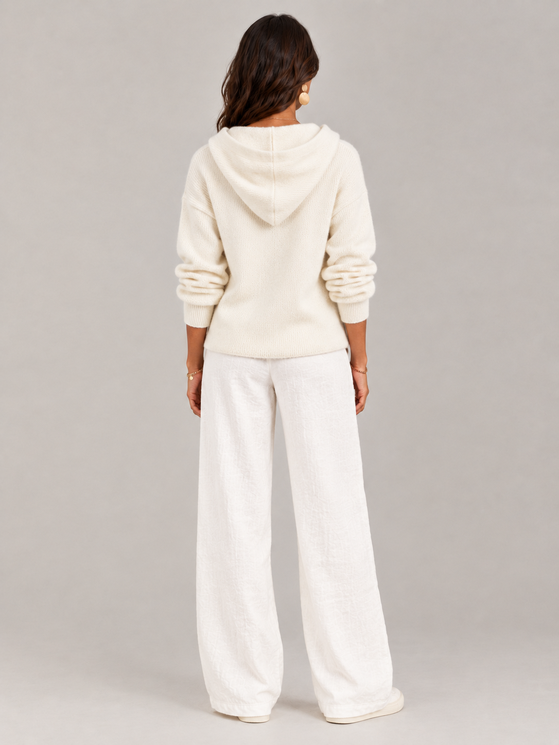 Rosalie™ | Veste en tricot avec capuche
