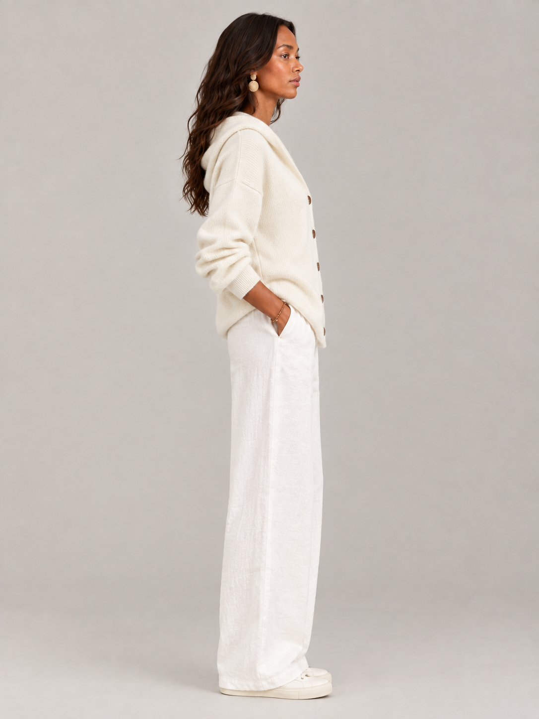 Rosalie™ | Veste en tricot avec capuche