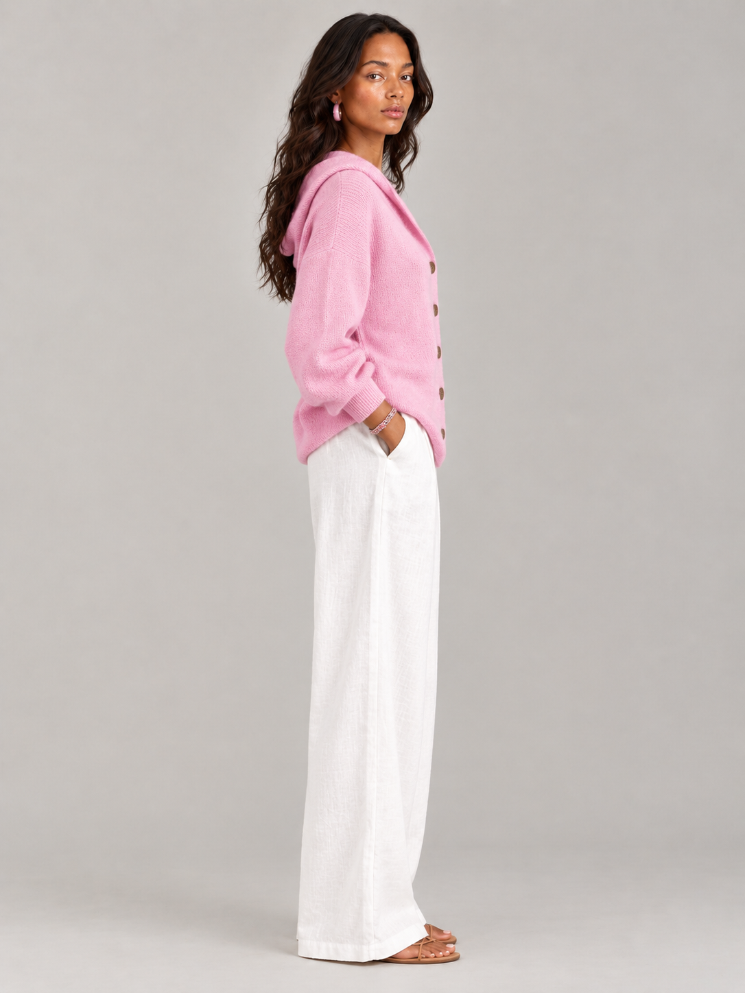Rosalie™ | Veste en tricot avec capuche