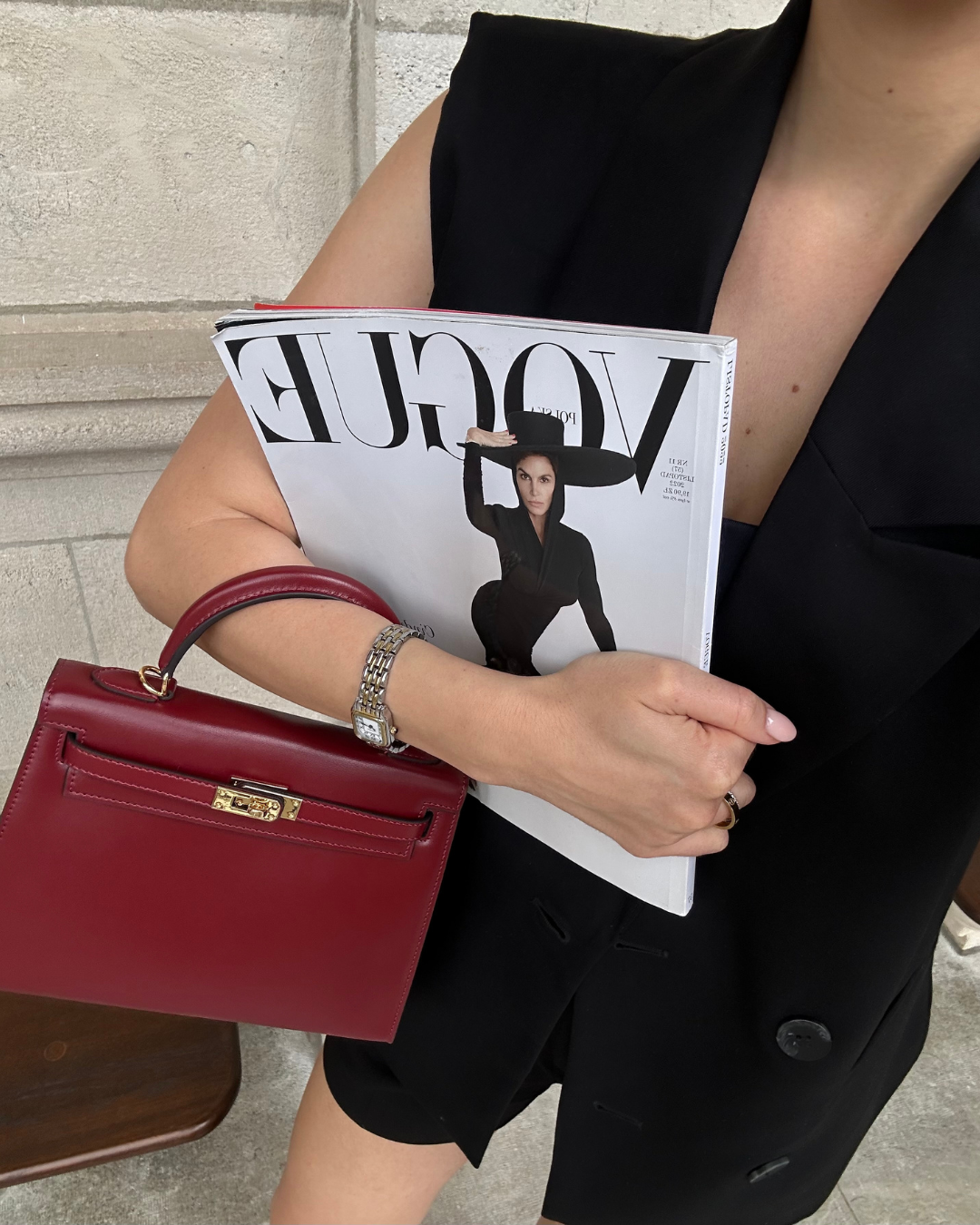 AMELIA – SAC MINI BORDEAUX ÉLÉGANT