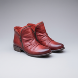 Mélinda – Bottines en cuir confort