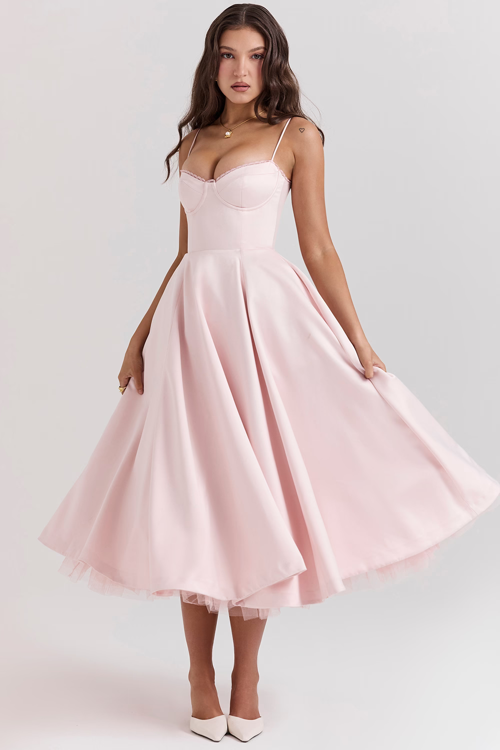 ÉCLAT DOUX – ROBE MIDI