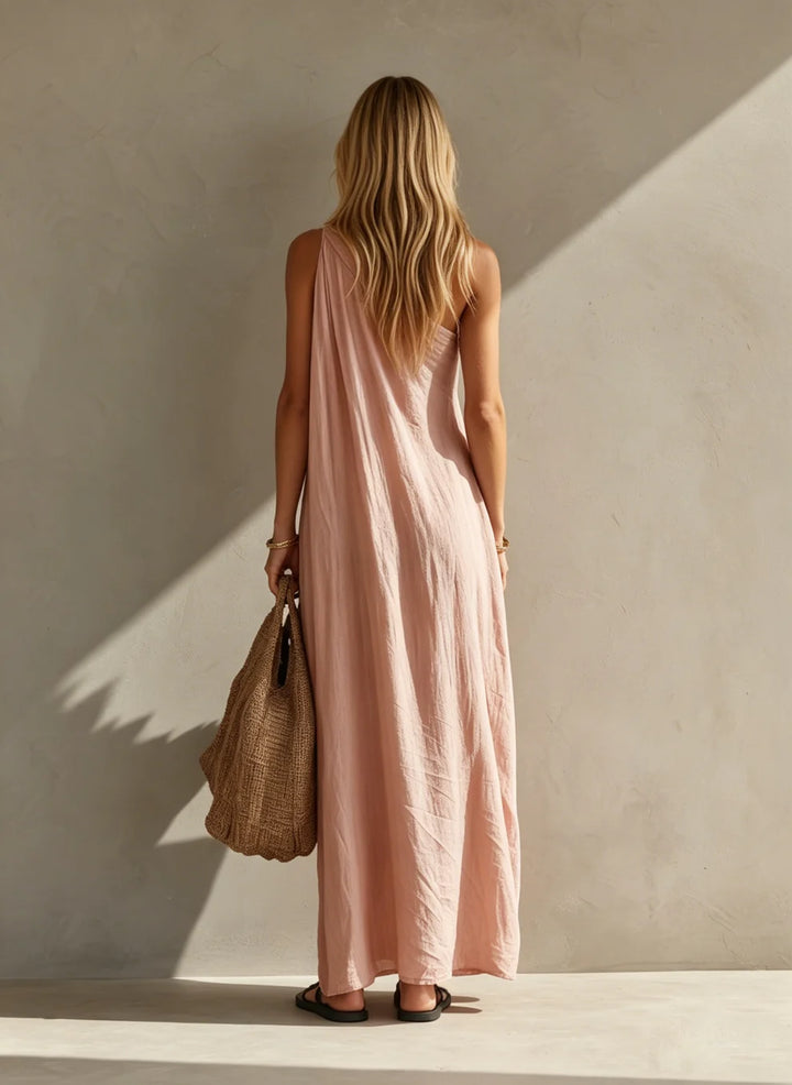 Geneviève | Robe Longue Drapée