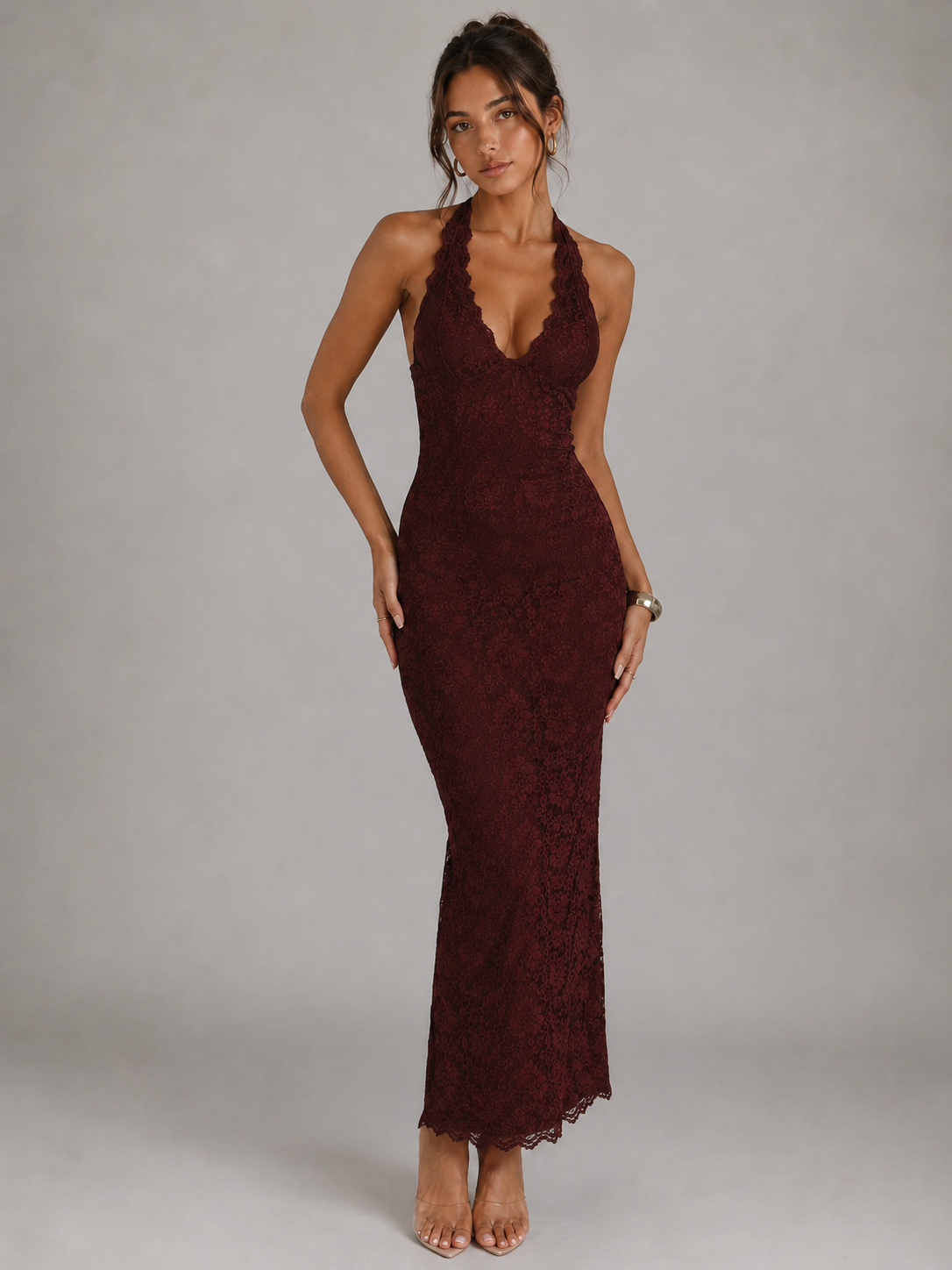 ARIA – ROBE MAXI DENTELLE DOS NU