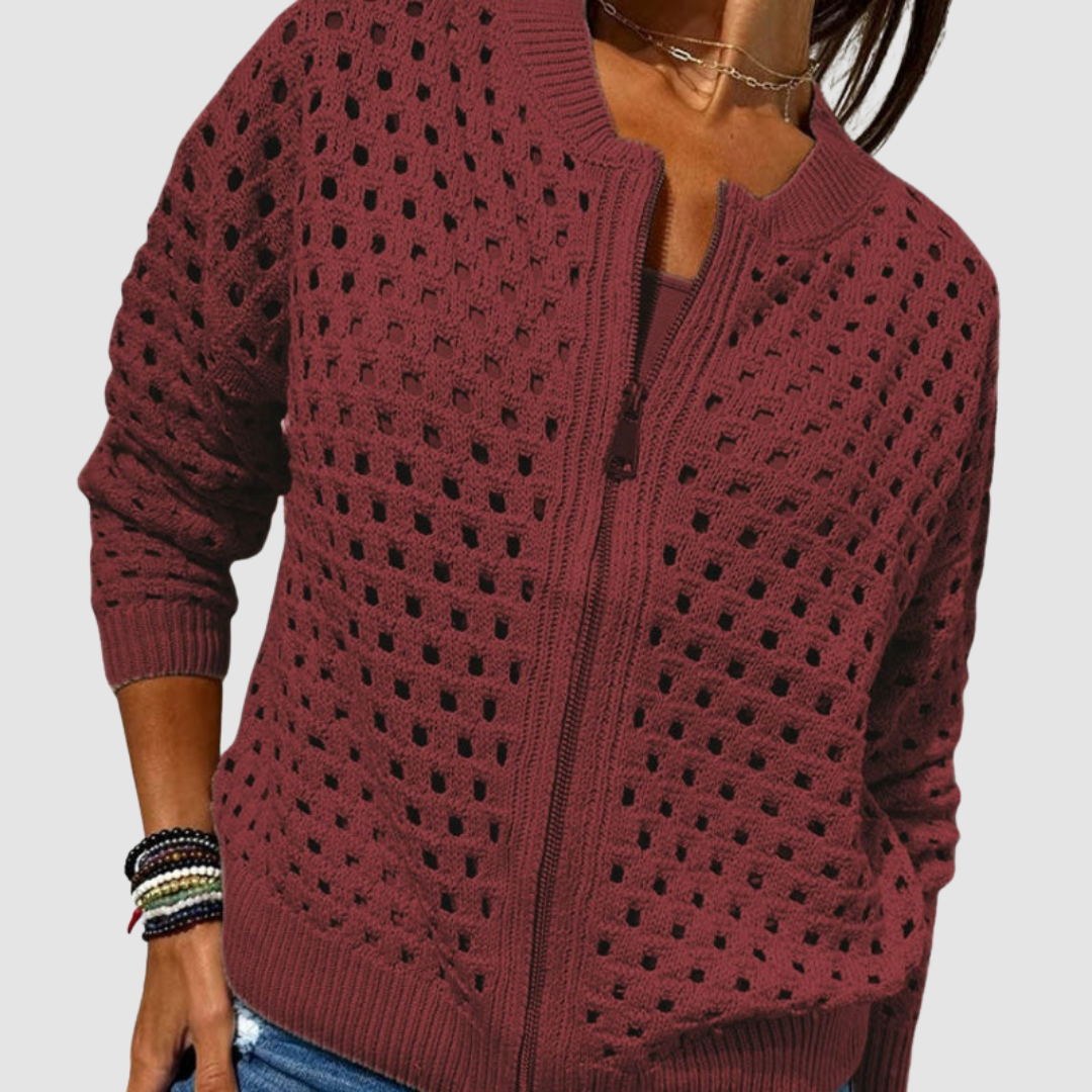 Claudine™ | Cardigan en maille élégant