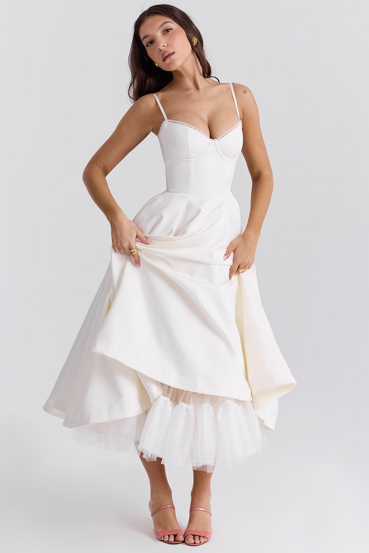 ÉCLAT DOUX – ROBE MIDI