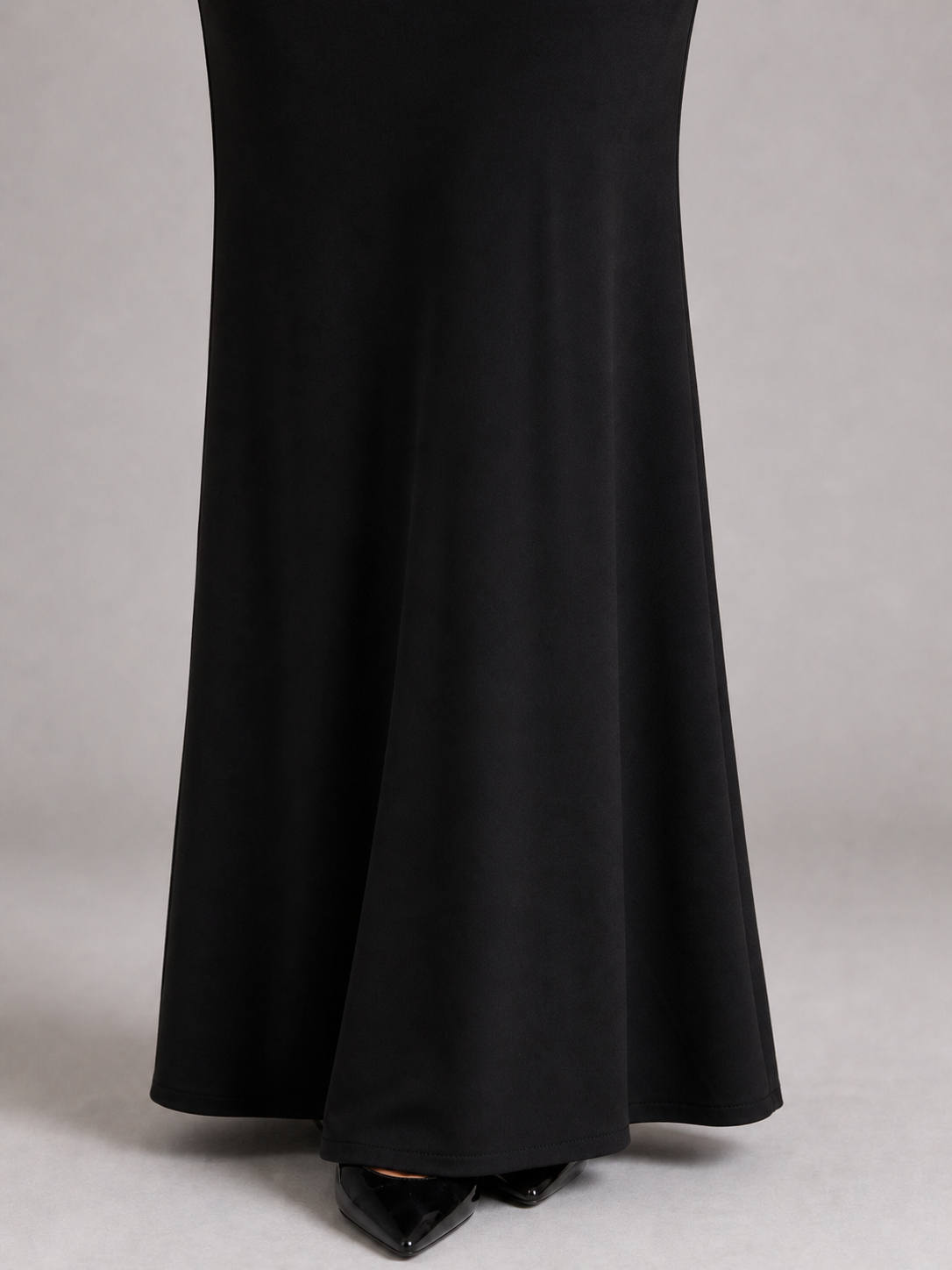 CHLOÉ – ROBE LONGUE ASYMÉTRIQUE À ÉPAULE UNIQUE