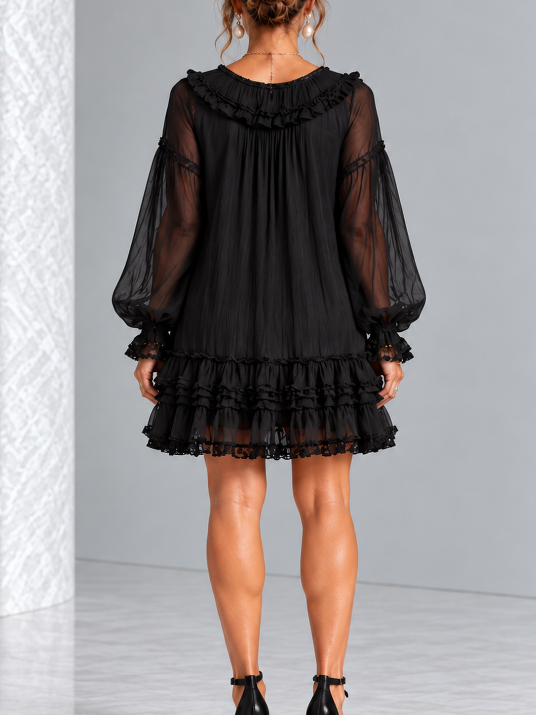 Solène™ | Robe fluide à volants