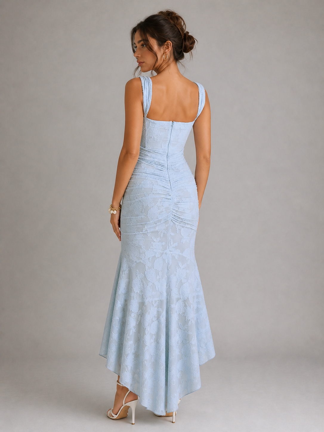 AURÉLIA - ROBE LONGUE ROMANTIQUE EN DENTELLE